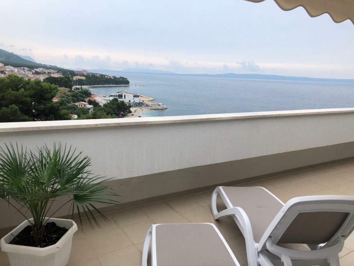 Beautifull Sea View Apartment Baška Voda Exteriör bild